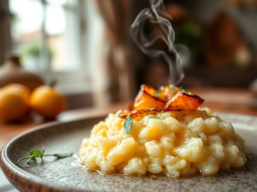 Arroz doce cremoso com limão