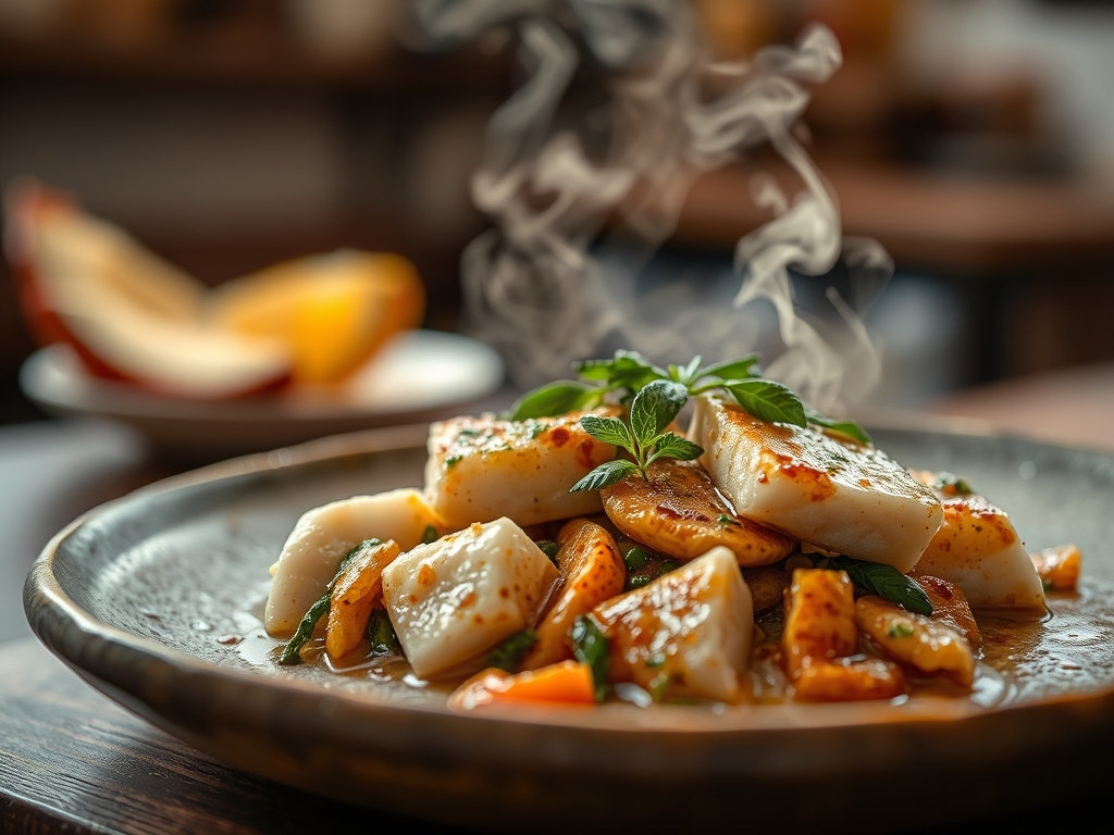 Bacalhau cozido com todos