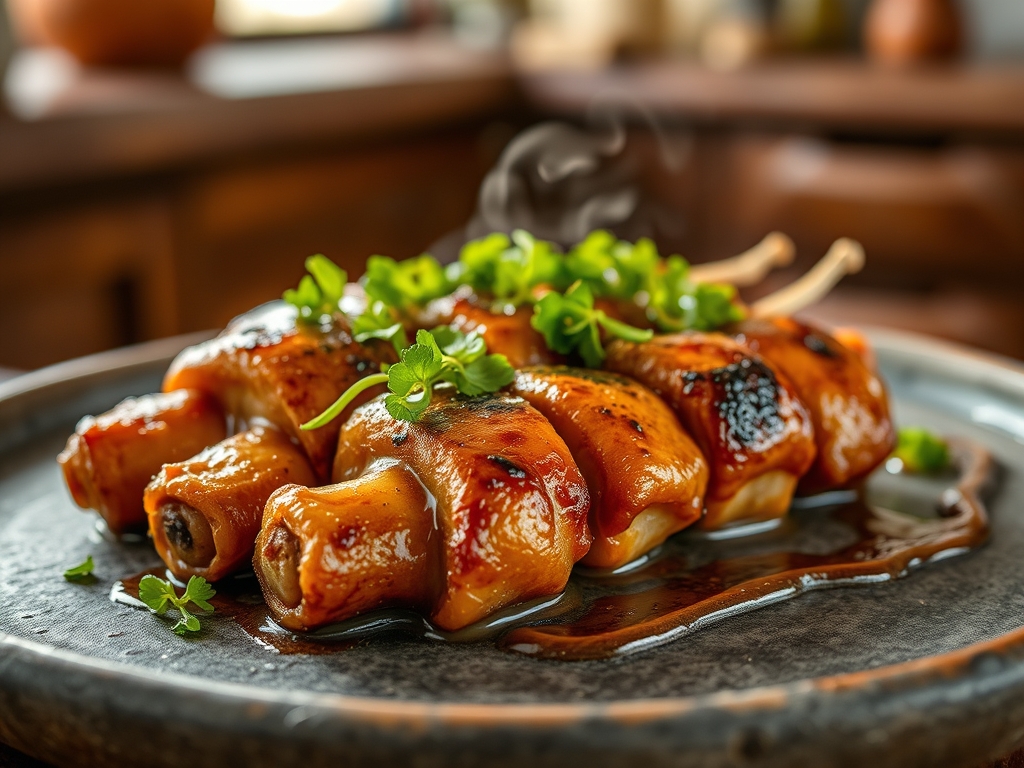 Espetada de vaca da Madeira