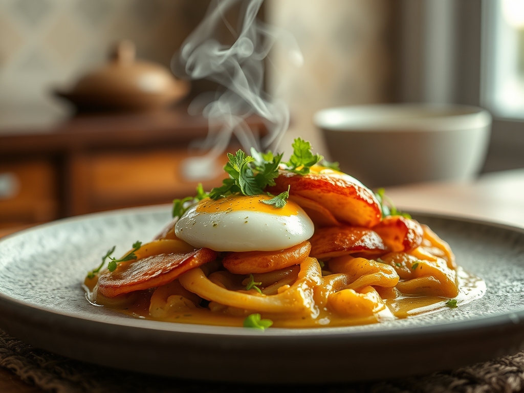 Feijão frade com atum e ovo