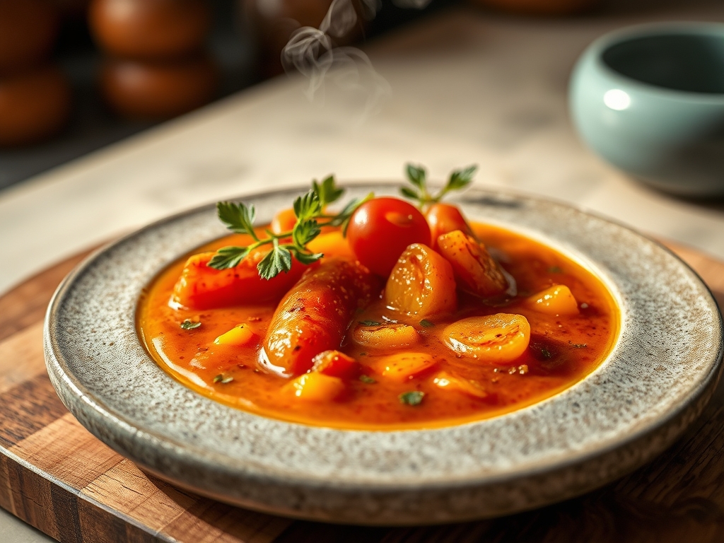 Gaspacho alentejano rústico