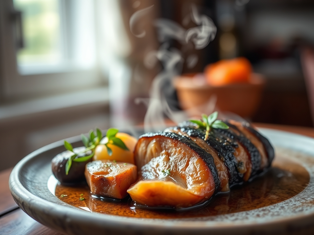 Leitão assado à Bairrada