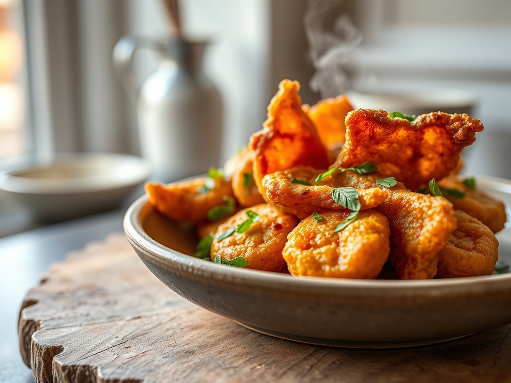 Milhos fritos da Madeira