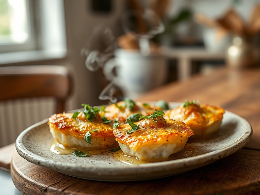 Pataniscas de bacalhau crocantes