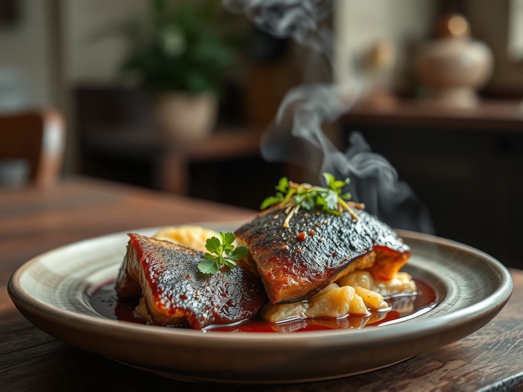 Peru assado com recheio