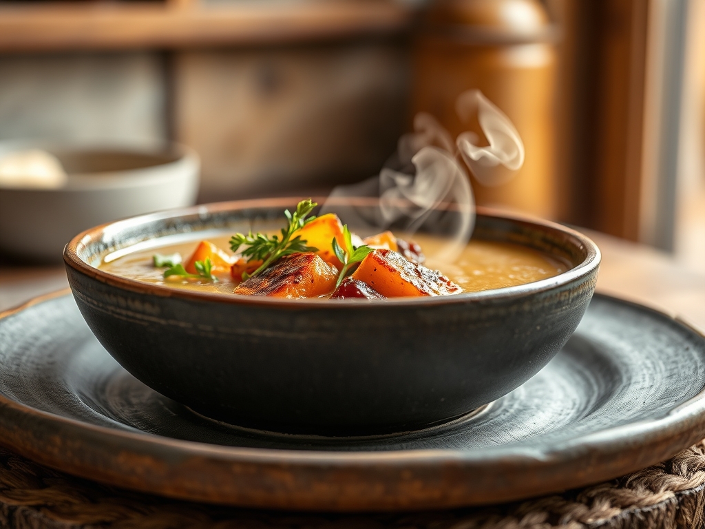 Sopa de beldroegas alentejana