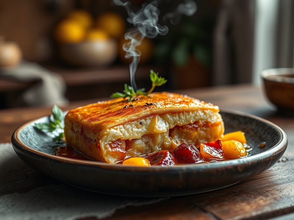 Bolo Rei tradicional com frutas