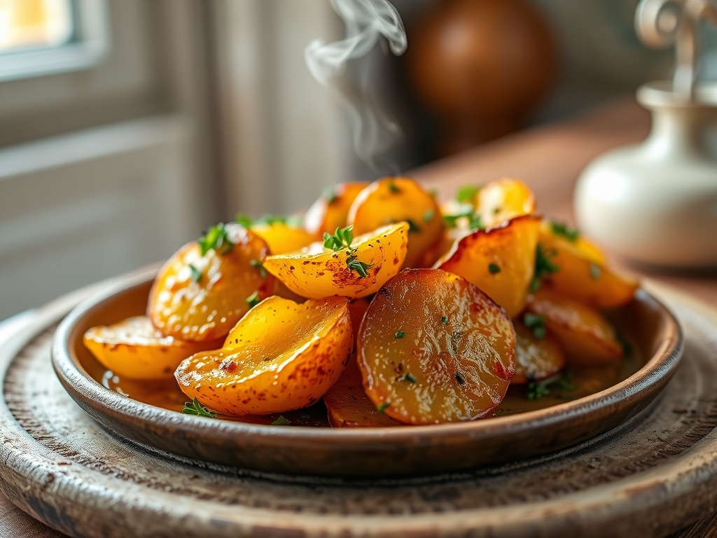 Papas de carolo com canela